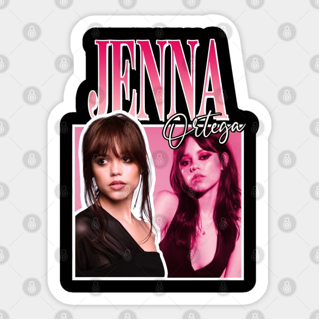 Jenna Ortega Sticker by TeesBySilvia